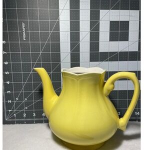 Buttercup Federalist Ironstone Yellow Teapot Japan Oven Proof Dishwasher Safe